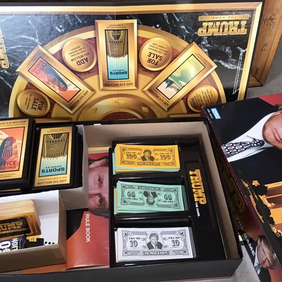 Donald Trump Board Game- Parker Brothers Game - Picture 8 of 8